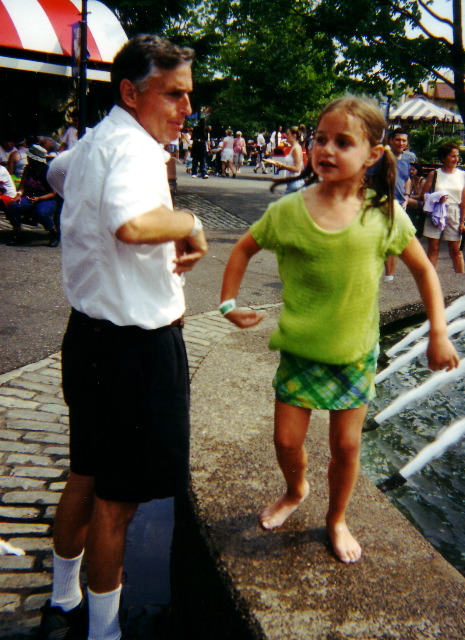 Mayer sharing his rabbinical knowledge with Emily