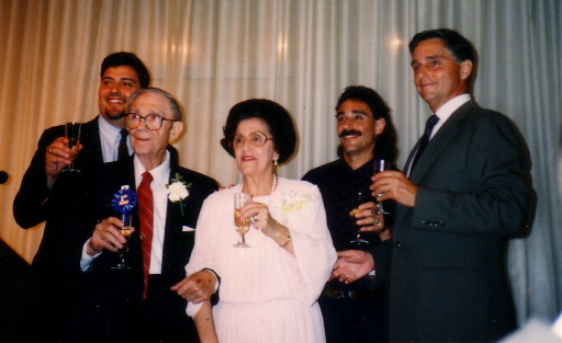 Toasting Mary's 80th