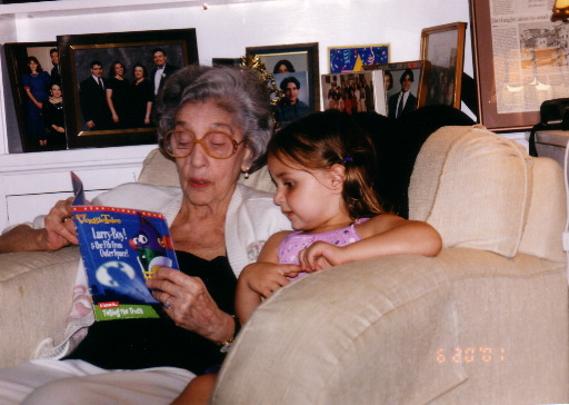 Story time with Great Grandma