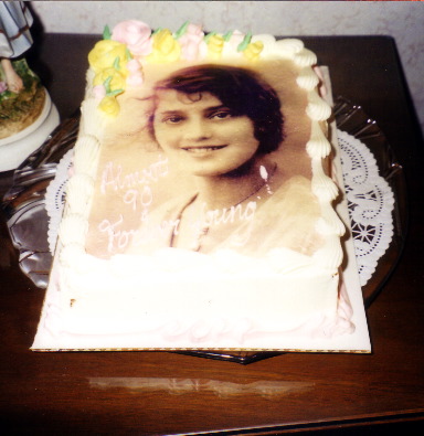 Mary takes the cake, literally