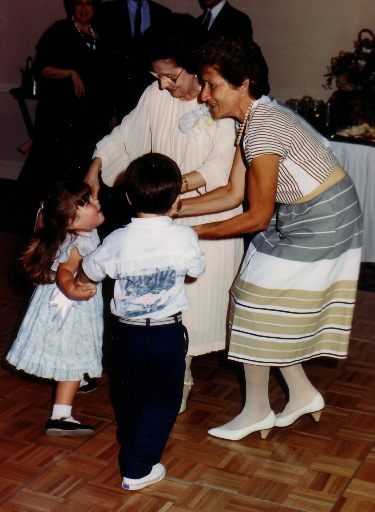 Dancing at Mary's 80th